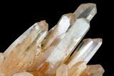 Tangerine Quartz Crystal Cluster - Madagascar #156934-3
